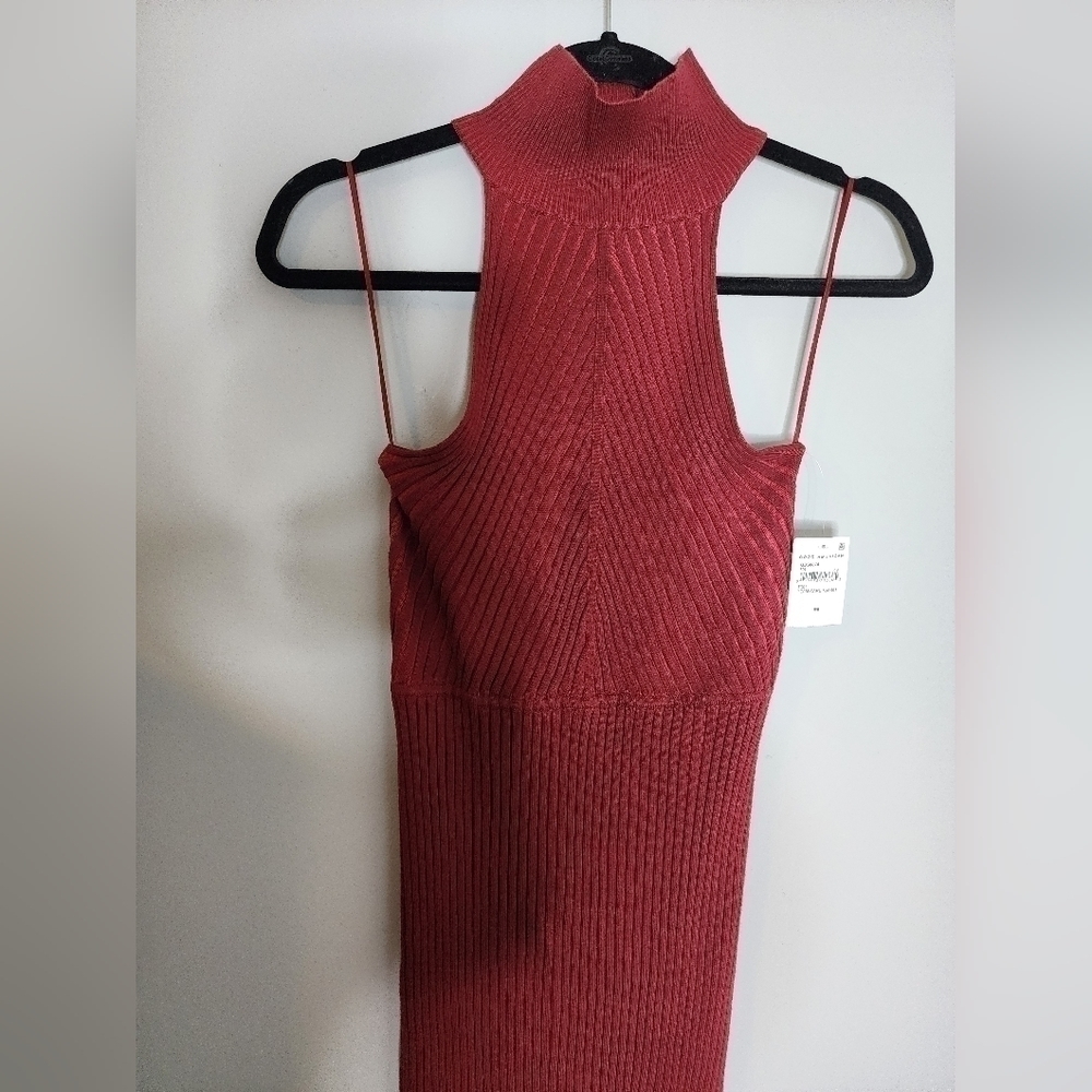 NWT Good American ribbed sweater dress size 5/6 - Picture 8 of 11